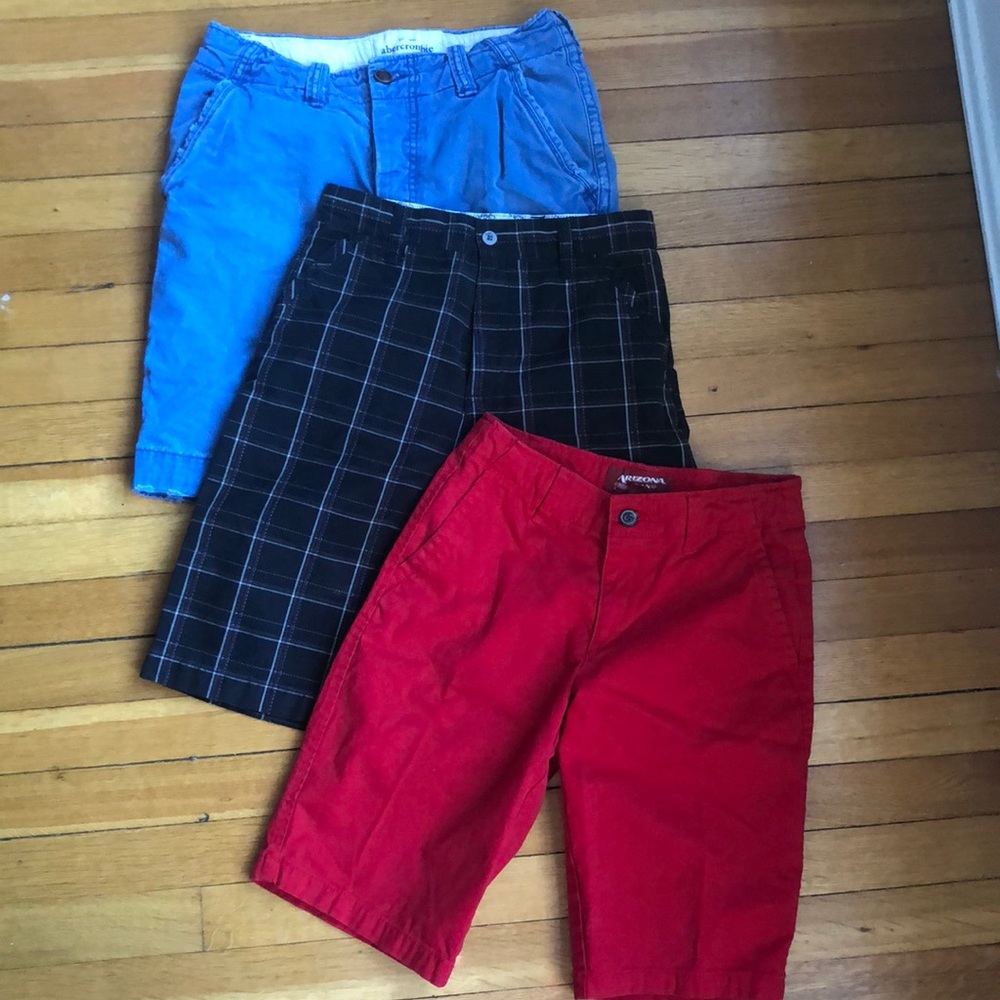 3 pairs of shorts